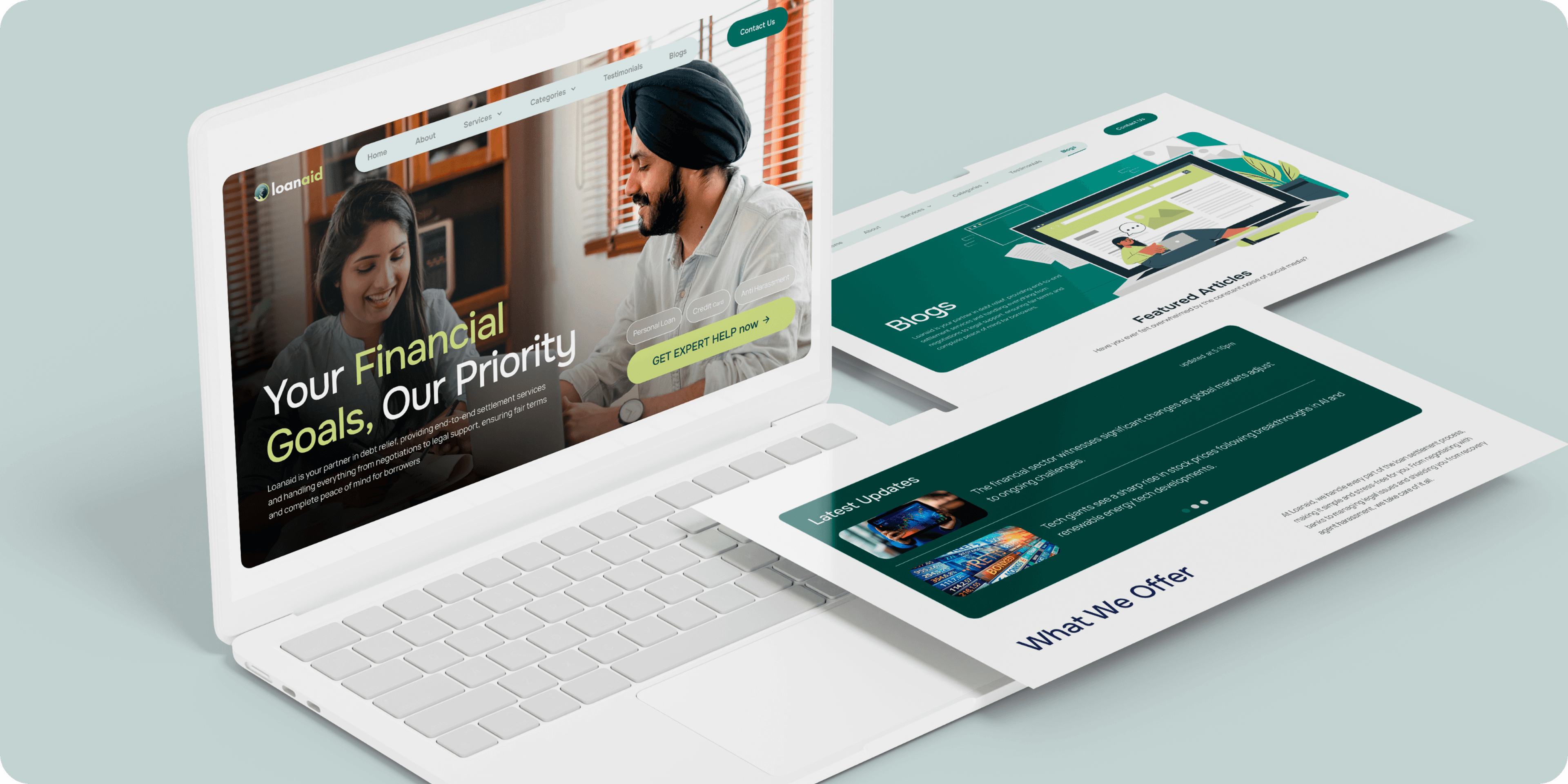 LoanAid case study artwork